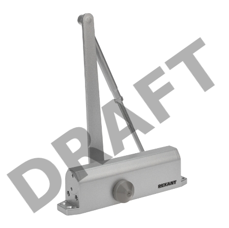 Доводчик дверной для установки на дверь весом до 110 кг