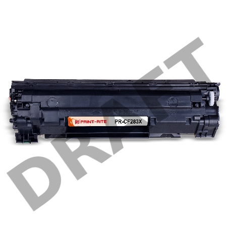 Картридж лазерный Print-Rite TFH862BPU1J1 PR-CF283X CF283X черный (2400стр.) для HP LJ Pro M225dn/M201/M202
