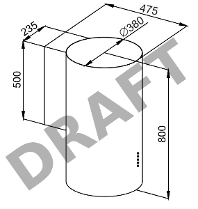 ВЫТЯЖКА MAUNFELD LEE WALL (C) 39 WHITE