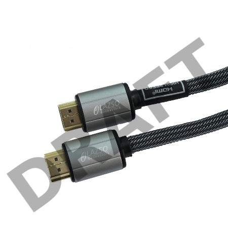 Кабель LAZSO WH-111-B HDMI (m)/HDMI (m) 0.5м.