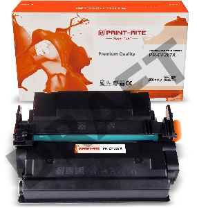 Картридж лазерный Print-Rite TFH098BPU1J PR-CF287X CF287X черный (18000стр.) для HP LJ M506dn/ M506n/ M506x
