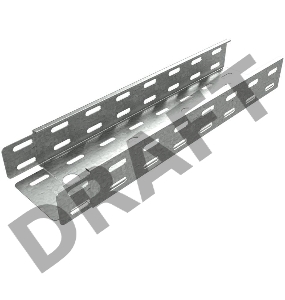 Лоток листовой перфорированный 150х50 L3000 сталь 0.55мм LP50х150х0.55 