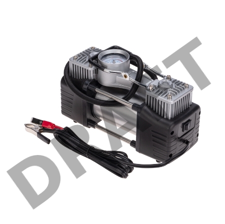 Компрессор автомобильный усиленный двухпоршневой (60л/мин, 10 АТМ) REXANT