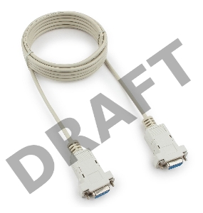 Кабель Нуль-модемный кабель RS-232 9 - 9 3.0м Gembird CC-134-10