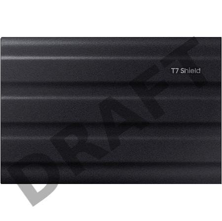 Твердотельный диск 1TB Samsung T7 Shield MU-PE1T0S/WW, V-NAND, USB 3.2 Gen 2 Type-C  [R/W - 1000/1050 MB/s]/EU