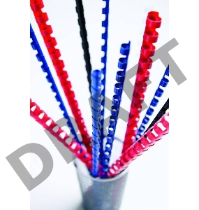 Пластиковые пружины для переплета 16 мм (на 101-120 листов) синие 100шт Fellowes (FS-53471)