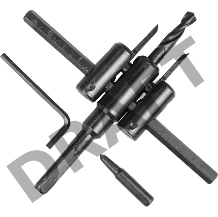 Сверло по дереву STAYER PROFI 2944  регулир двухрезцовое со сменным резцом балеринка d40-120мм