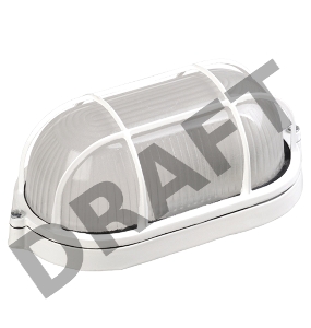 Светильник Iek LNPP0-1402-1-060-K01  НПП1402 белый/овал с реш.60Вт IP54  ИЭК