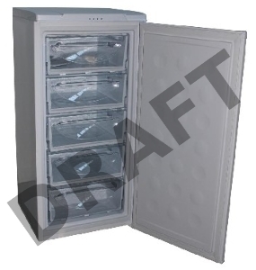 Морозильник DON R-105 B, белый