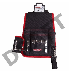Сумка монтажника поясная с 5 отделениями RE-5 REXANT