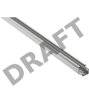 Лоток листовой неперфорированный 150х50 L3000 сталь 0.7мм ИЭК CLN10-050-150-3