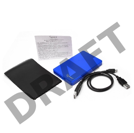 Контейнер для HDD Gembird EE2-U2S-40P-B Внешний корпус 2.5