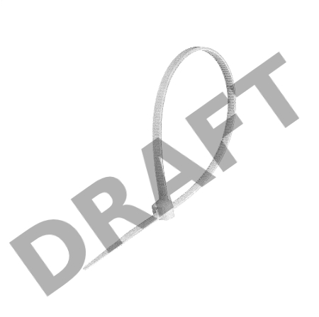 Стяжка (хомут) нейлоновая ExeGate EX293127RUS CV66-450x4.8W (нейлон 6.6, 450x4.8мм, неоткрывающаяся, halogen free, -40°C - +85°C, белая, 100 шт)