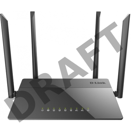 Маршрутизатор беспроводной D-Link DIR-841 (DIR-841/RU/A1A) AC1200 1000BASE-T черный