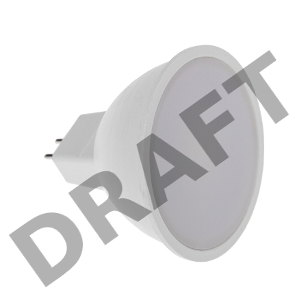 Лампа светодиодная REXANT Рефлектор MR16 9,5 Вт 808 Лм GU5.3 AC/DC 12 В 2700 K теплый свет, низковольтная