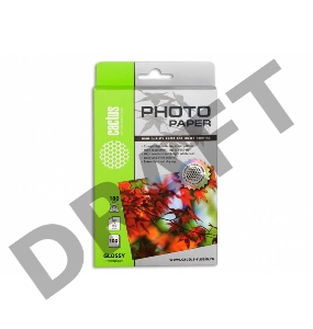 Фотобумага Cactus CS-GA6180100 A6/180г/м2/100л. глянцевая для струйной печати