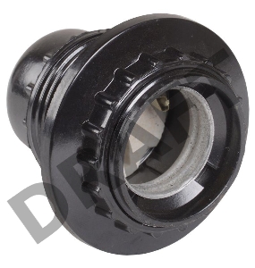 Патрон электрич. E27 Пкб27-04-К11 с кольцом карболит. черн. (инд. упак.) ИЭК EPK11-04-02-K01