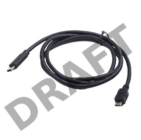 Кабель Cablexpert CCP-USB2-mBMCM-6 USB2.0 microBM/USB3.1TypeC, 1.8м, 