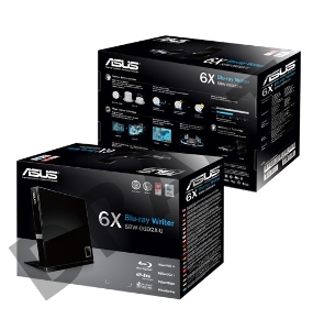 Привод внешний Blu-Ray RE Asus SBW-06D2X-U черный USB внешний RTL