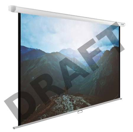 Экран Cactus 240x240см WallExpert CS-PSWE-240x240-WT 1:1 настенно-потолочный рулонный
