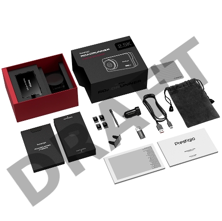 Видеорегистратор Prestigio RoadRunner 470GPS, 3.0'' IPS (640x360), touch screen, WQHD 2.5K 2560x1440@60fps, NTK96670, 5 MP CMOS Sony Starvis IMX335 image sensor, 5 MP camera, 140° Viewing Angle, Wi-Fi, GPS, Video camera database, USB Type-C, Supercapacito