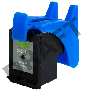 Картридж струйный Cactus CS-CB335 черный для №140 HP DeskJet D4263/D4363; OfficeJet J5783/J6413 (17m