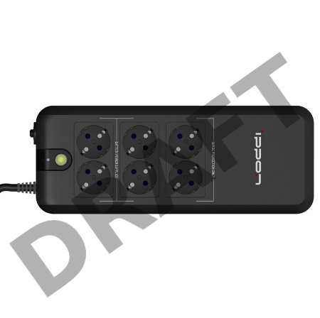 Источник бесперебойного питания Ippon Back Verso 400  {751616}