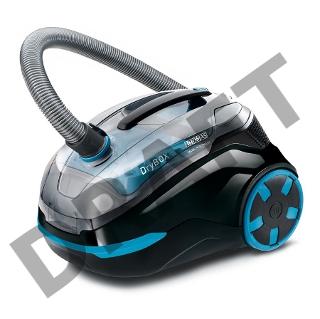 Пылесос THOMAS DryBOX / Для сухой уборки, 1700 Вт, черный/синий
