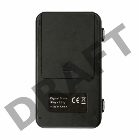 Весы карманные электронные от 0,01 до 500 грамм с чашей  REXANT