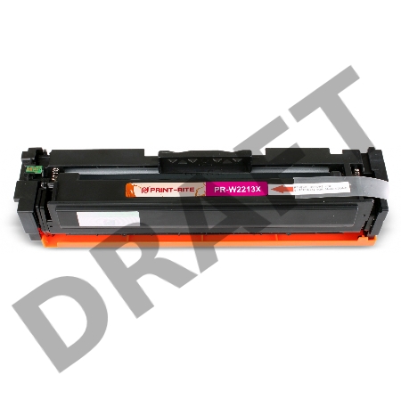 Картридж лазерный Print-Rite TFHBAZMPU1J PR-W2213X W2213X пурпурный (2450стр.) для HP M255/MFP M282/M283