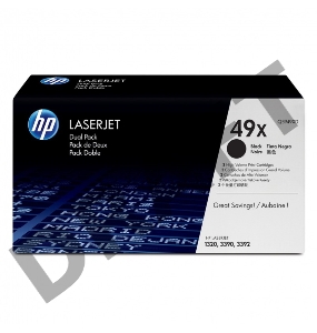 Тонер-картридж HP Q5949XD черный LaserJet 1320/3390/3392 (6000 стр.)