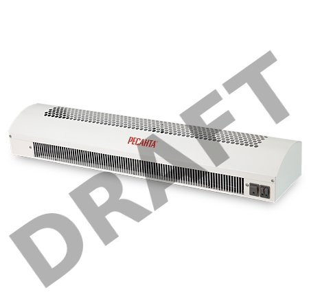 Тепловая завеса РЕСАНТА ТЗ-5С, 5кВт белый