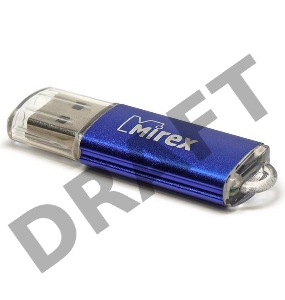Флеш Диск 8GB Mirex Unit, USB 2.0, Синий