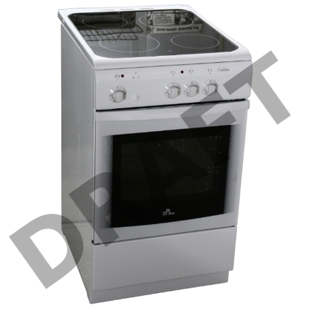 Плита Электрическая De Luxe 506003.04эс белый