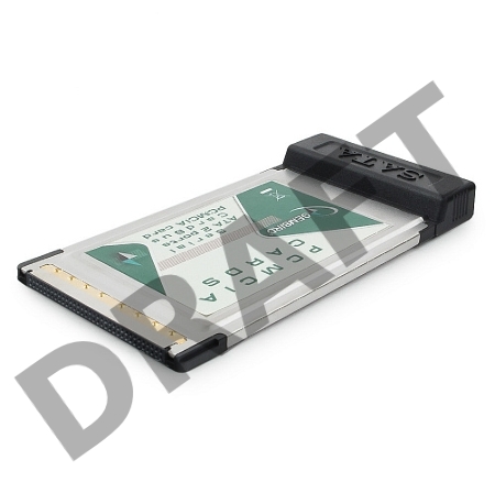 Контроллер Gembird CardBus PCMCIA на 2 SATA порта