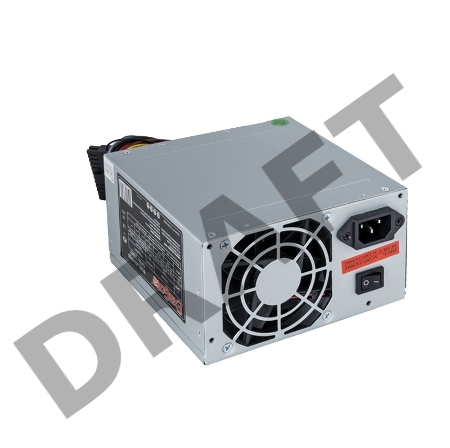 Блок питания 500W Exegate CP500, ATX, 8cm fan, 24+4pin, 3*SATA, 1*FDD, 2*IDE