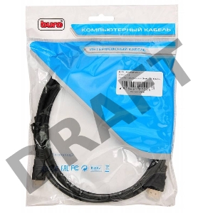 Кабель аудио-видео Buro HDMI (m)/Mini HDMI (m) 1.8м. феррит.кольца Позолоченные контакты черный