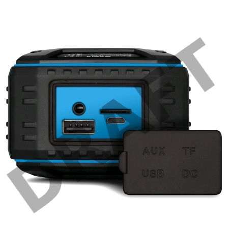 Портативная акустика SVEN PS-220, черный-синий [SV-016470] 