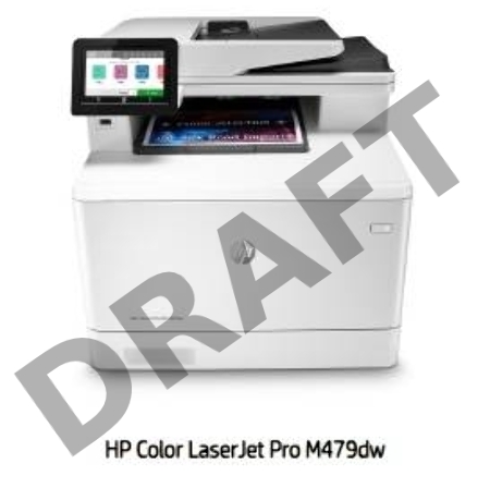 МФУ лазерный, HP Color LaserJet Pro M479dw, (W1A77A#B19), принтер/сканер/копир, A4 Duplex, белый/черный