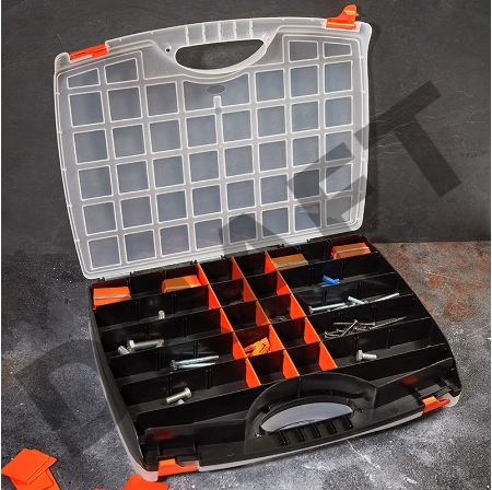 Ящик пластиковый универсальный (двойной) PROconnect, 425х330х85 мм