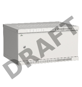 Шкаф ITK LWE3-06U64-MF LINEA WE 6U 600x450 мм дверь металл серый