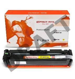 Картридж лазерный Print-Rite TFHBB6YPU1J PR-W2412A W2412A желтый (850стр.) для HP Color LJ Pro M155/MFP M182nw/M183fw