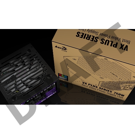 Блок питания Aerocool 750W Retail VX PLUS 750 RGB