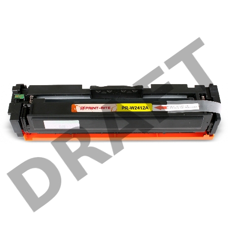 Картридж лазерный Print-Rite TFHBB6YPU1J PR-W2412A W2412A желтый (850стр.) для HP Color LJ Pro M155/MFP M182nw/M183fw