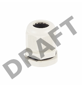 Кабельный ввод PG-16 (10-14 мм) серый