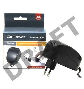 Блок питания GoPower Powerhit 500 универсальн. (1/20/40)