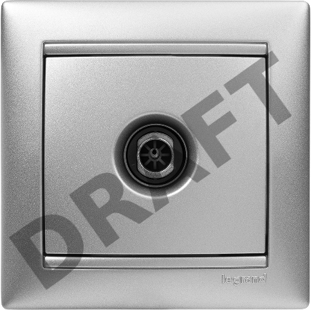 Рамка 1-м Valena алюм. Leg 770151