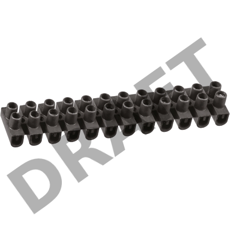 Колодка клеммная 1х4кв.мм 12пар NTB-UPP-S12-3/BL полипропилен черн. Navigator 71011