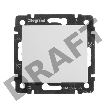 Выключатель Valena выкл.кнопочн./бел.