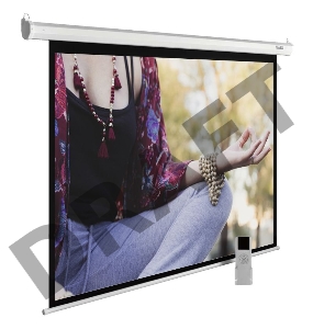 Экран Cactus 210x280см MotoExpert CS-PSME-280x210-WT 4:3 настенно-потолочный рулонный белый (моторизованный привод)